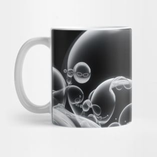 Beauty of Bubbles on a Dark Background Mug